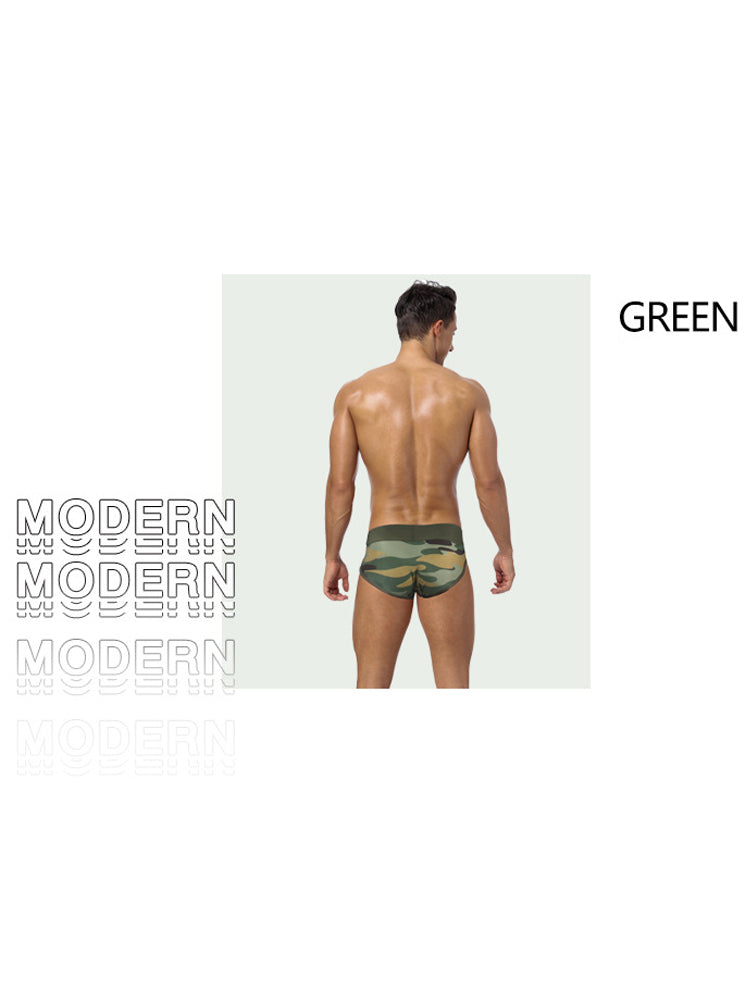 Men's Camouflage Low-Rise Sport brief