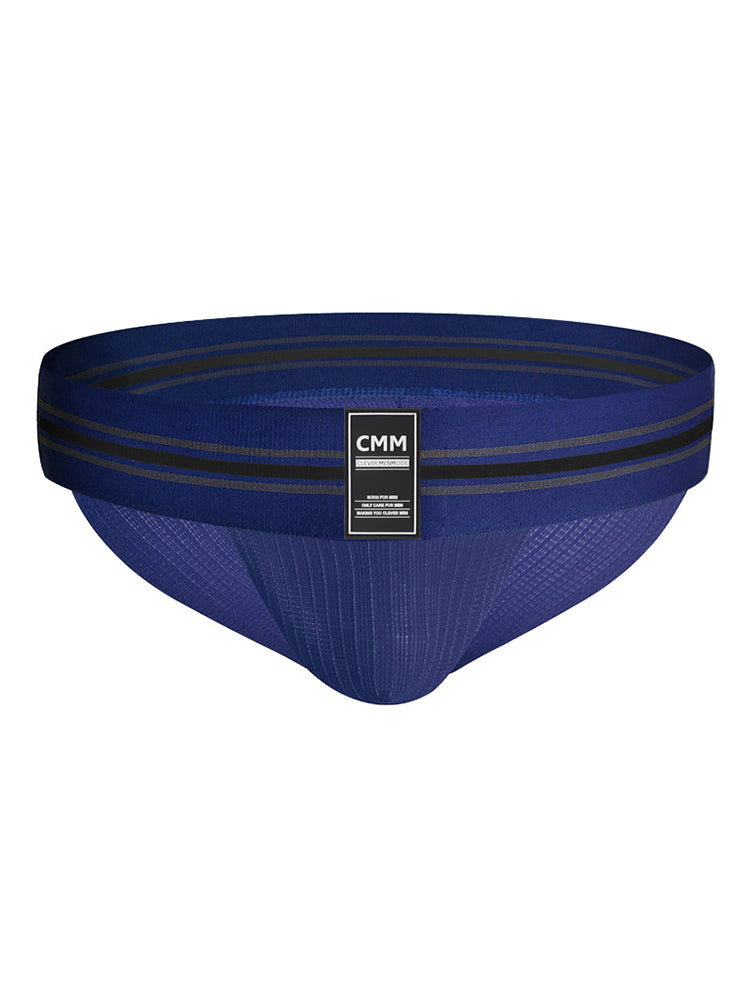 2 Pack Men's High-Stretch Rainbow Sports Comfort Bikini