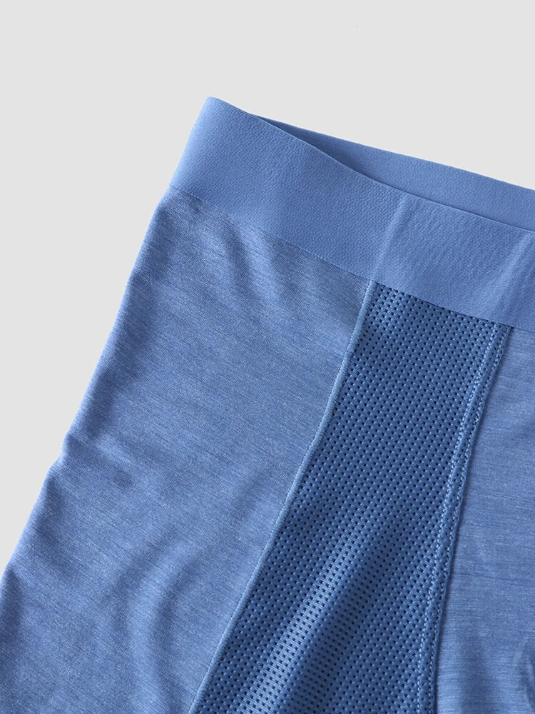 Men's U Convex Pouch Seamless Modal Trunks