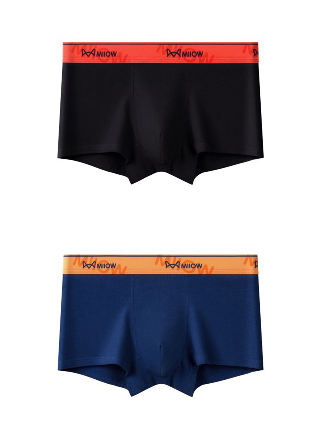 Men's U Convex Pouch Breathable Cotton Trunks