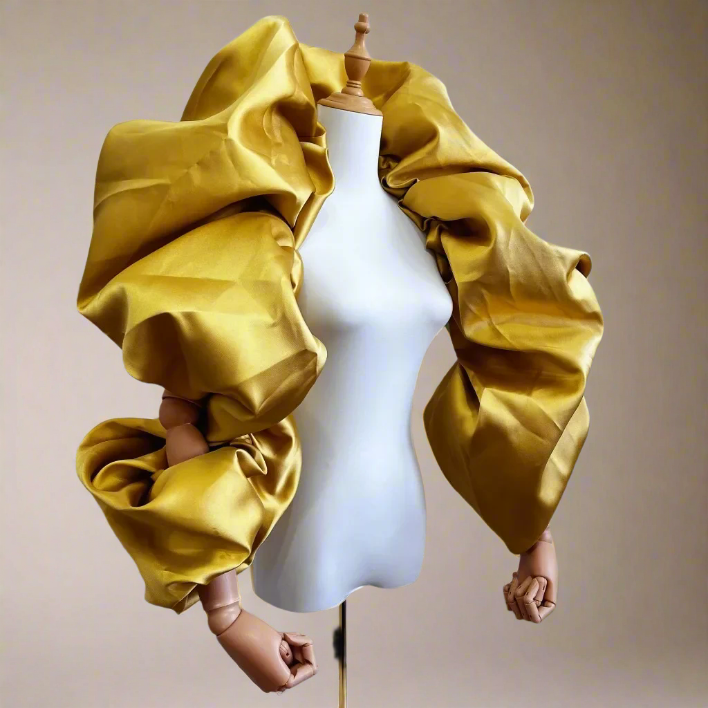 Haute Couture Puff Oversized Shawl