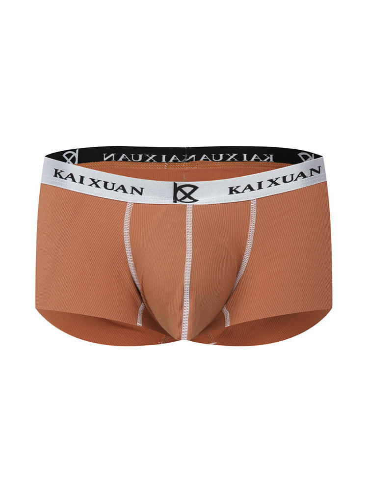 2 Pack Men's Modal Simple Skin-Friendly Trunks