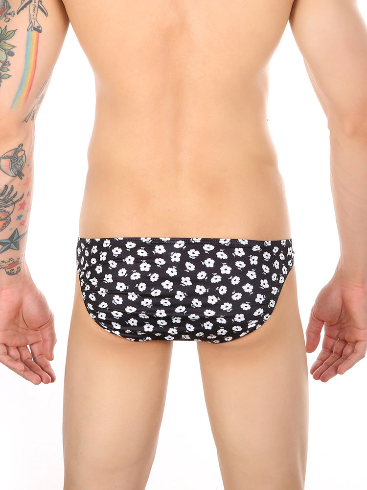 4 Pack Men's Sexy Print Pouch Bikini