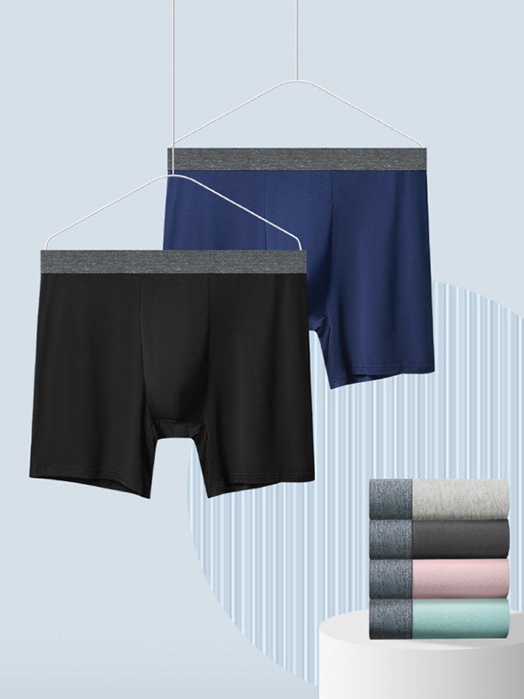 3 Pack Men's Plus-Size Anti-Chafing Performance Boxer Briefs