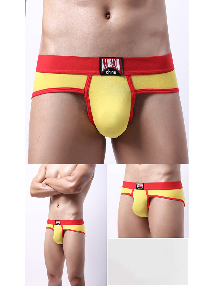 2-pack Men's Loose Cotton Sports Briefs