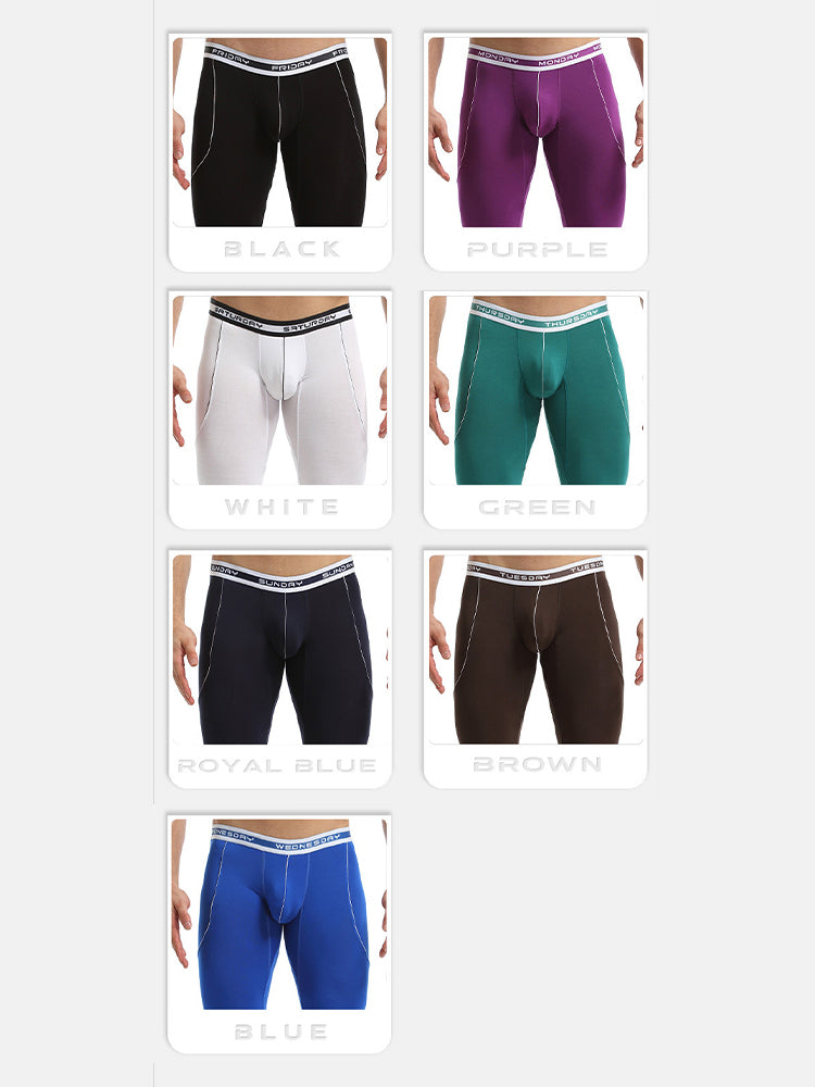 Men's Thermal Pants Bamboo Fiber Casual Thermal Pants