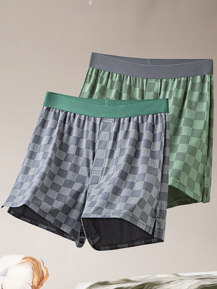 Long-Staple Cotton Modal Men's Comfortable Loose Shorts