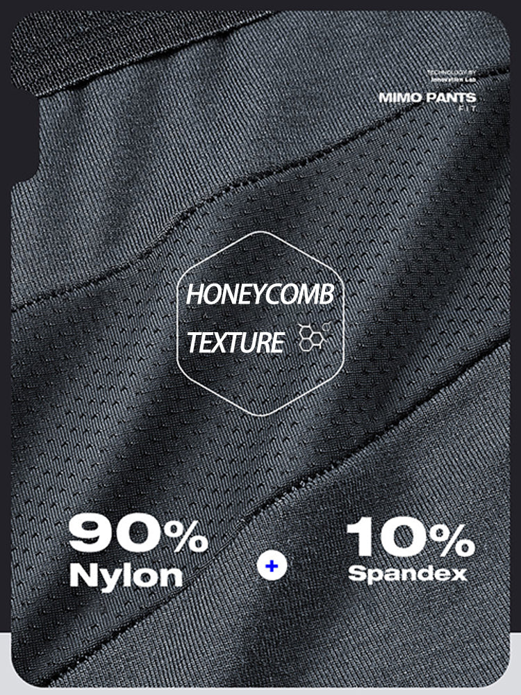 3 Pack Men's Breathable Splicing Mesh Trunks