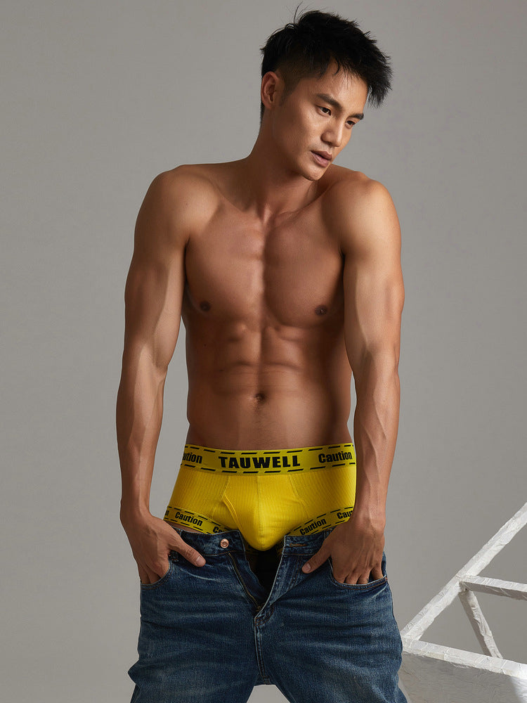 2 Pack Men's Supportive Pouch Low-Rise Trunks