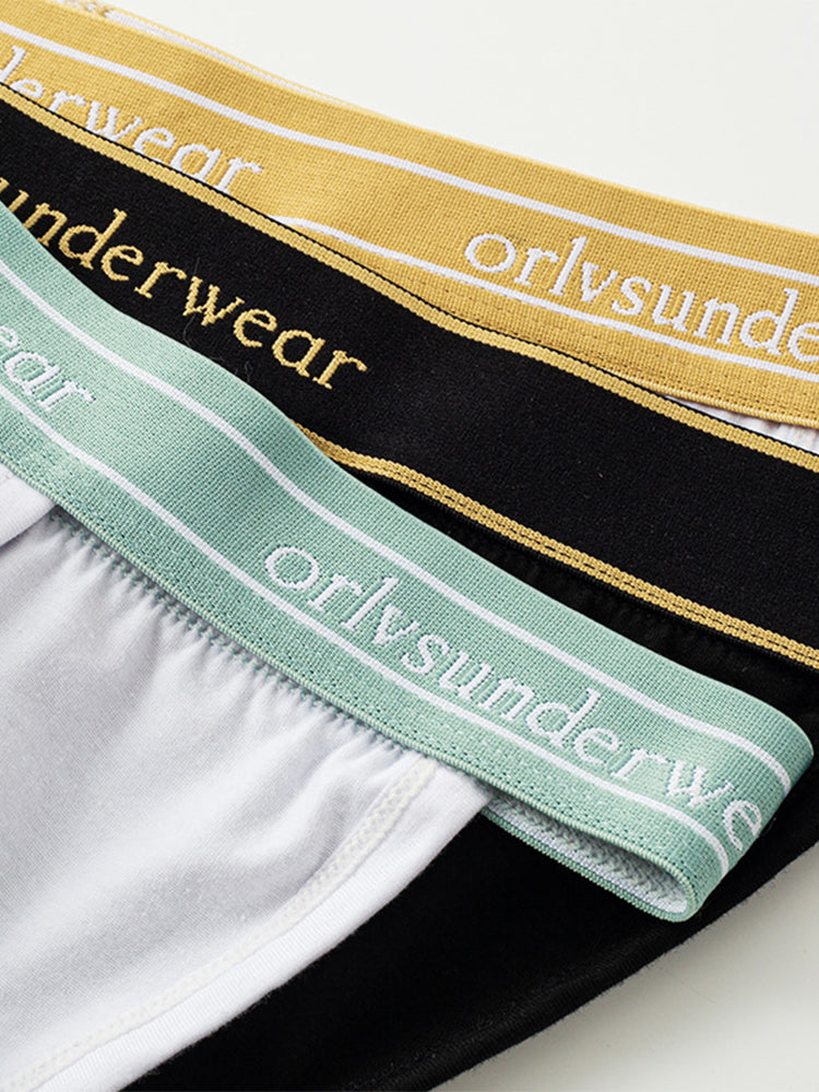 2 Pack Men's U-Pouch Gym Fitness Breathable Cotton Briefs