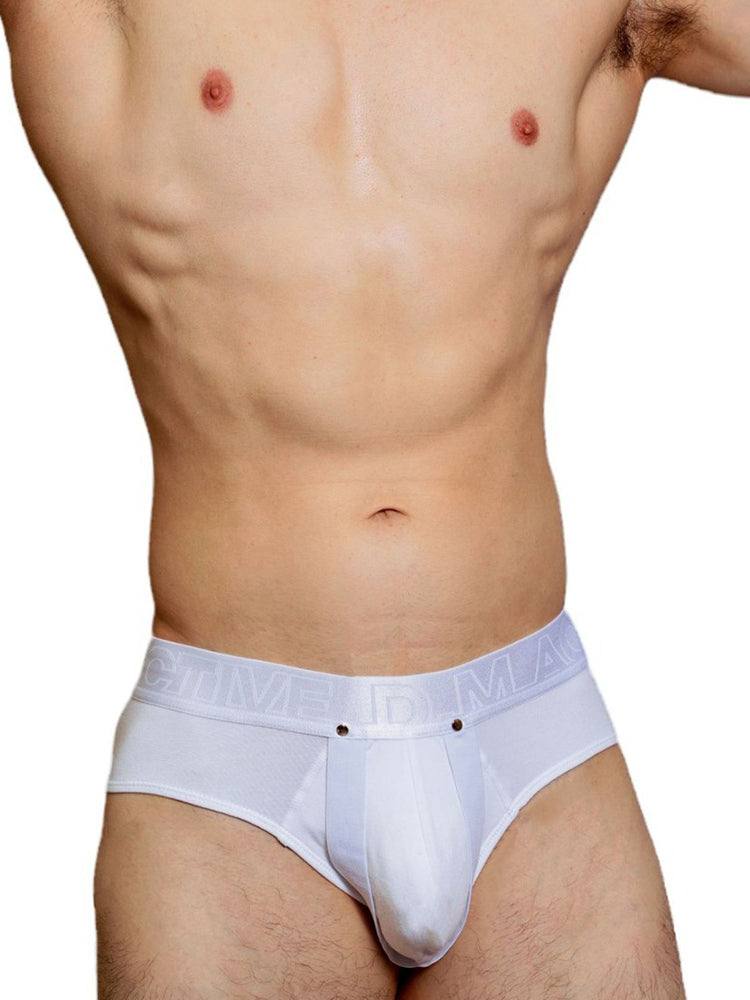 2 Pack Men's Contoured Pouch Classic Briefs