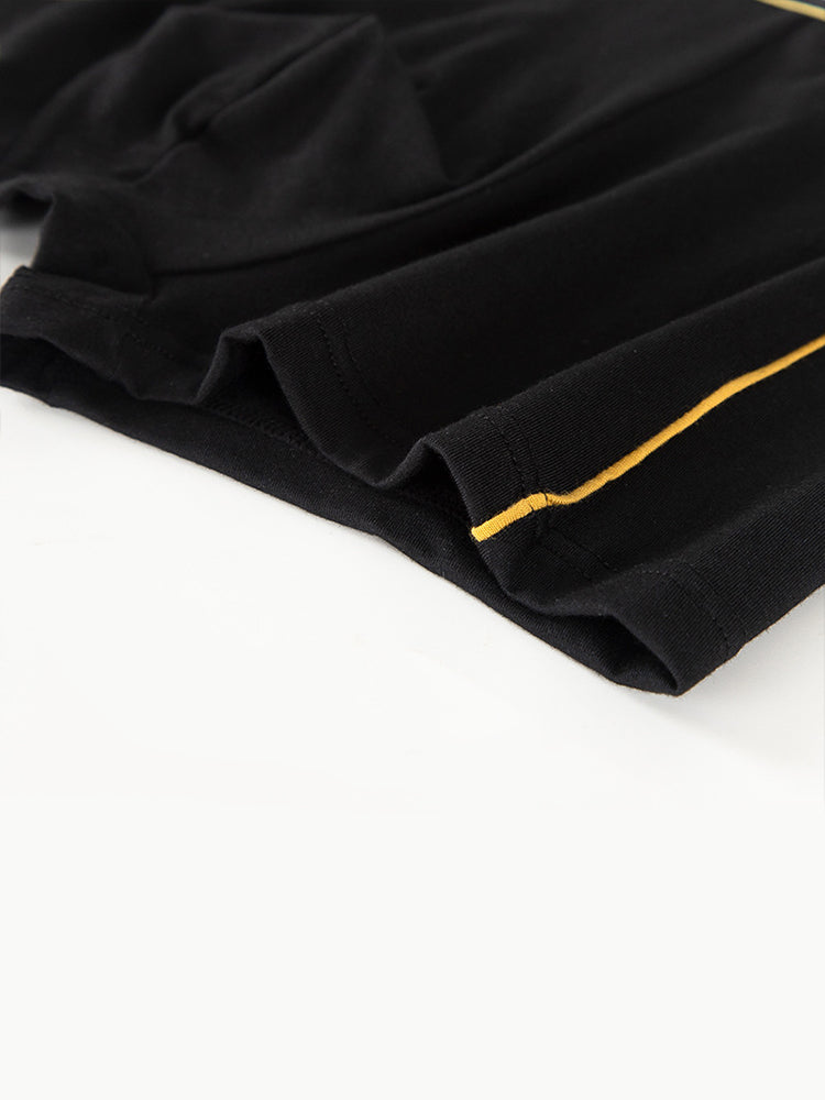 Men's Contrast Color Striped Modal Trunks