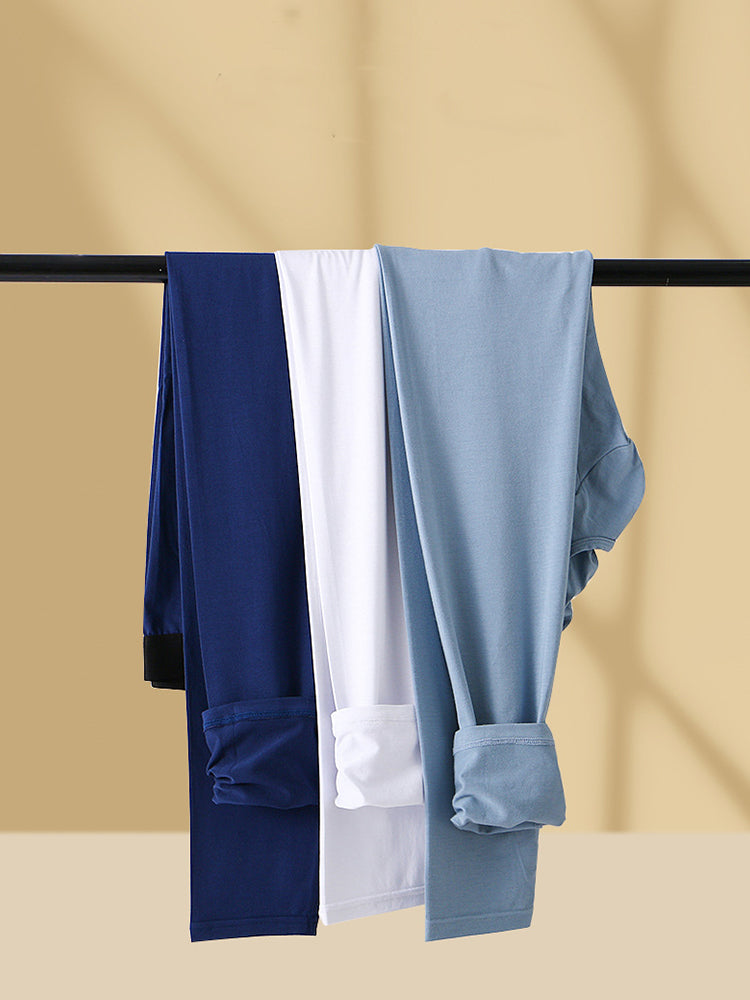 Men's Split-opening Pouch Thermal Pants