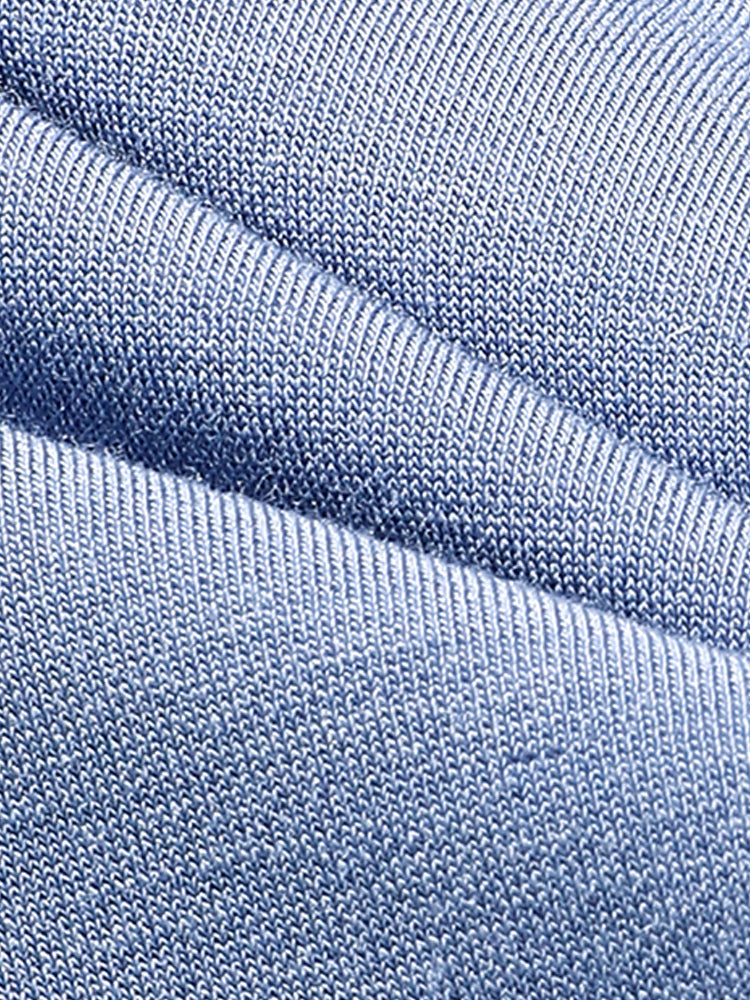 Men's Seamless Spliced Color Pouch Briefs