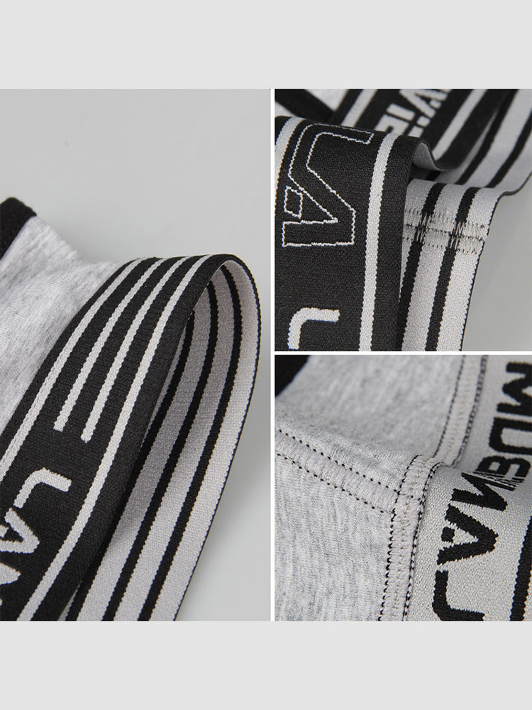 Men's Spliced Color Pouch Briefs