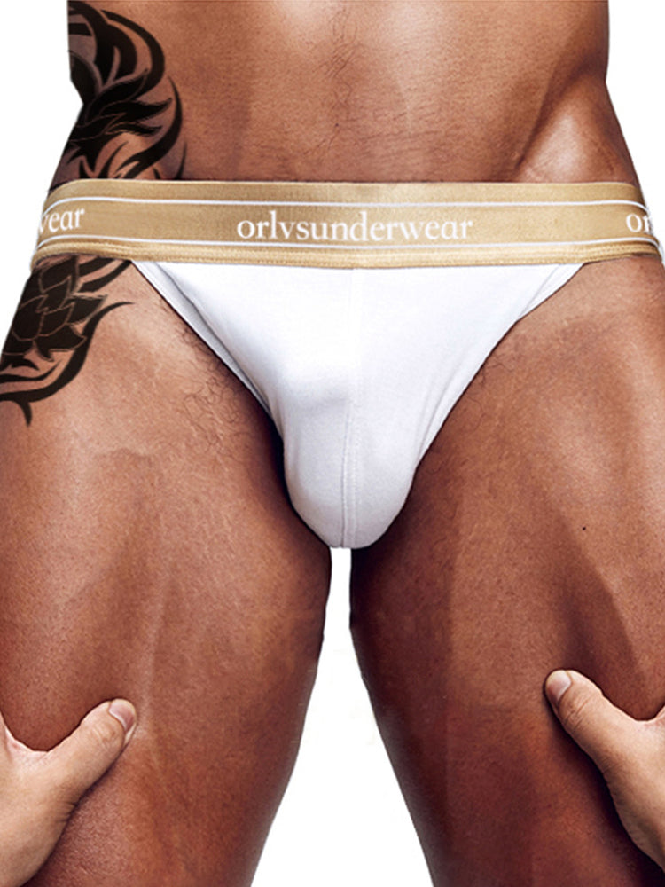 2 Pack Men's U-Pouch Gym Fitness Breathable Cotton Briefs