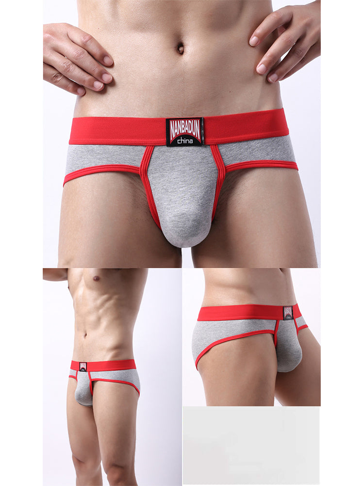 2-pack Men's Loose Cotton Sports Briefs