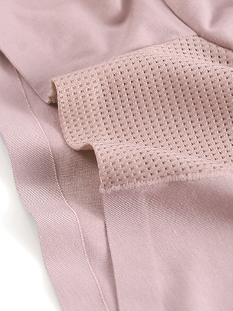 2 Pack Men's Breathable Seamless Modal Trunks