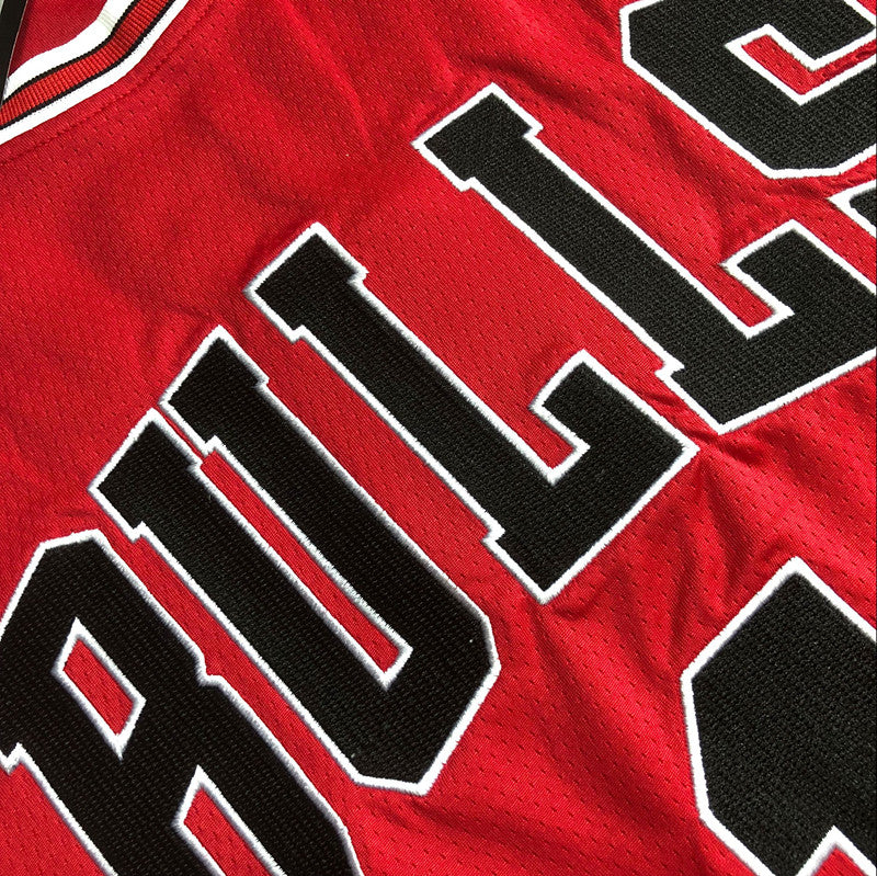 Men’s Chicago Bulls #1 Derrick Rose Jersey Red
