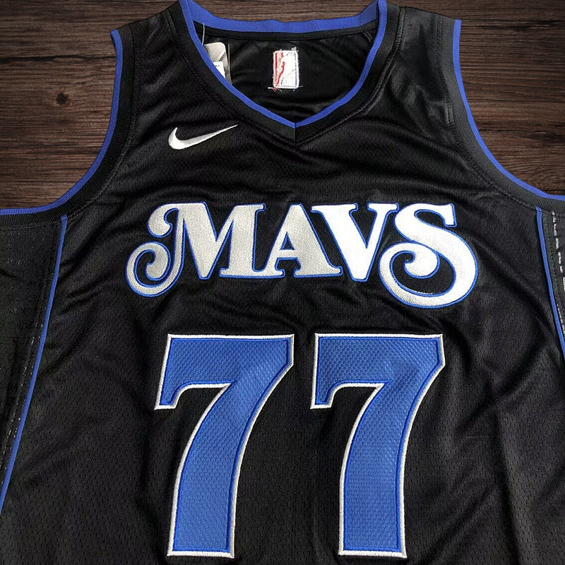 Men’s Mavericks 2024 City connect #77 Doncic Jersey