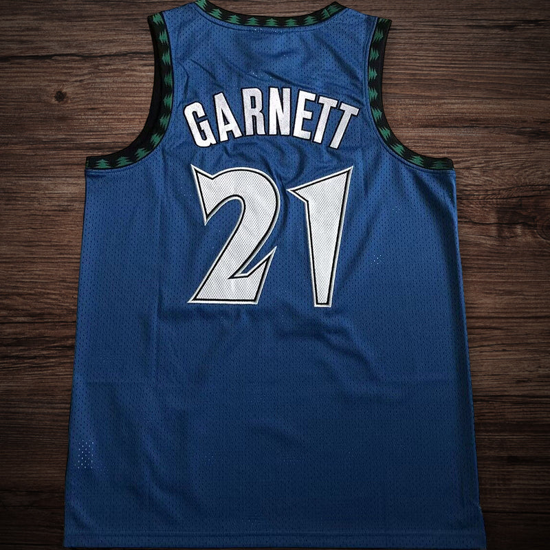 Men’s Timberwolves 2003-04 #21 Garnett Jersey