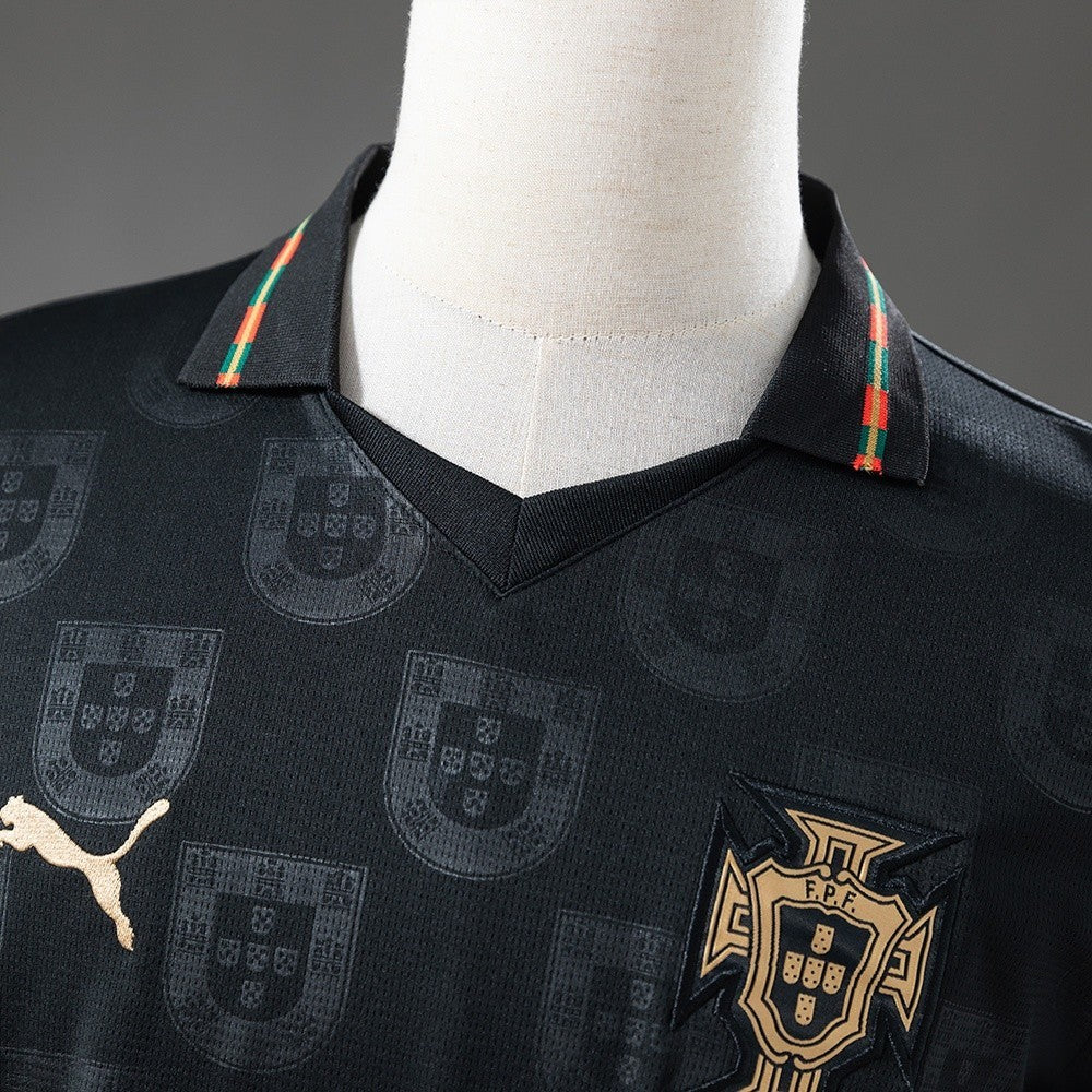 Men’s Portugal 2026 Special Edition Black Panther Fan Version Jersey S-4XL