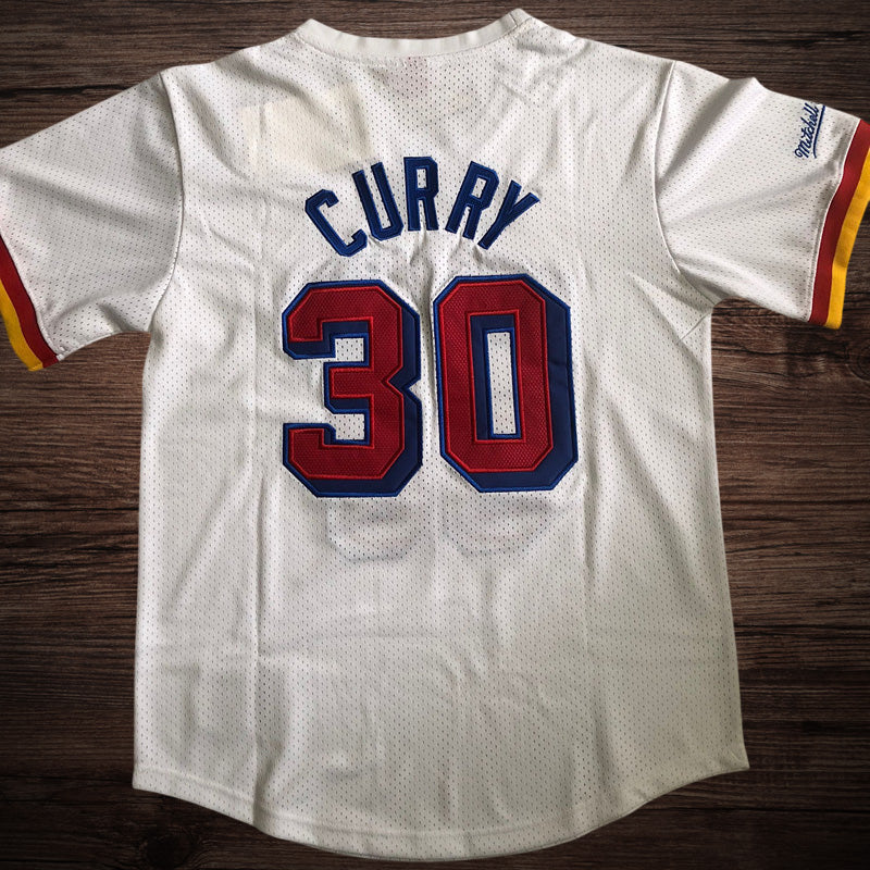 Men’s Golden State Warriors #30 Curry Short Sleeve Jersey