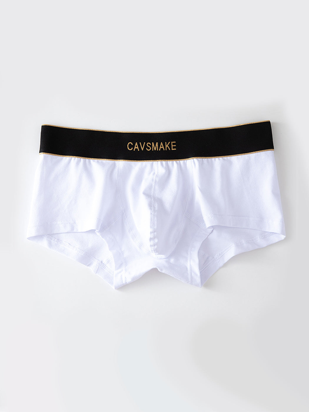 2 Pack Men's Cotton Sexy U-Convex Design Briefs & Trunks