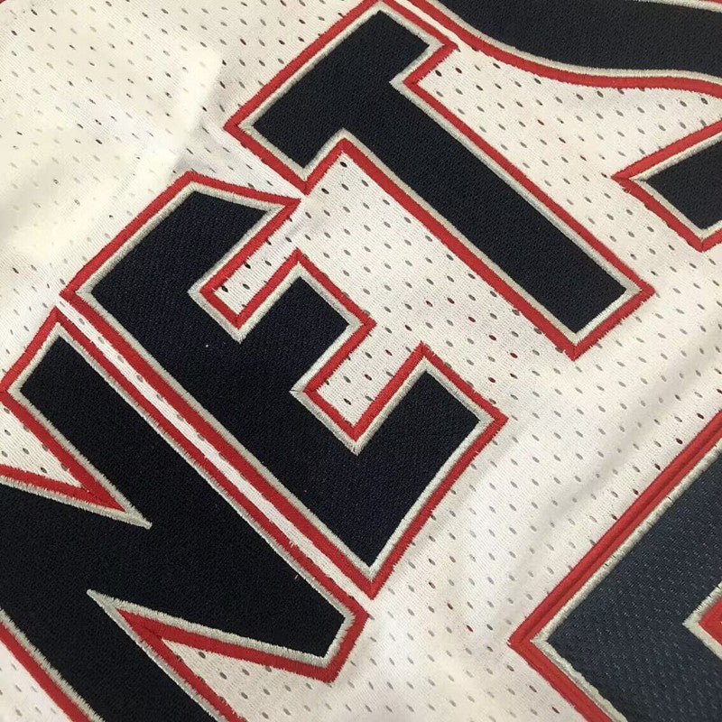 Men’s Brooklyn Nets 2006/07 #5 Jason Kidd White Jersey