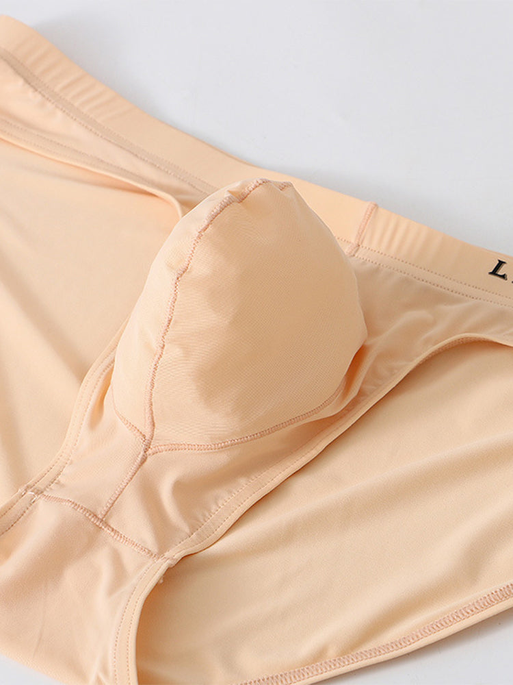 2 Pack Men's Contoured Pouch Lightweight Briefs