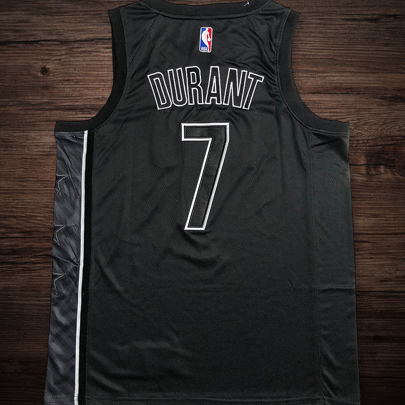 Men’s Brooklyn Nets 2023 City Edition #7 Durant Jersey