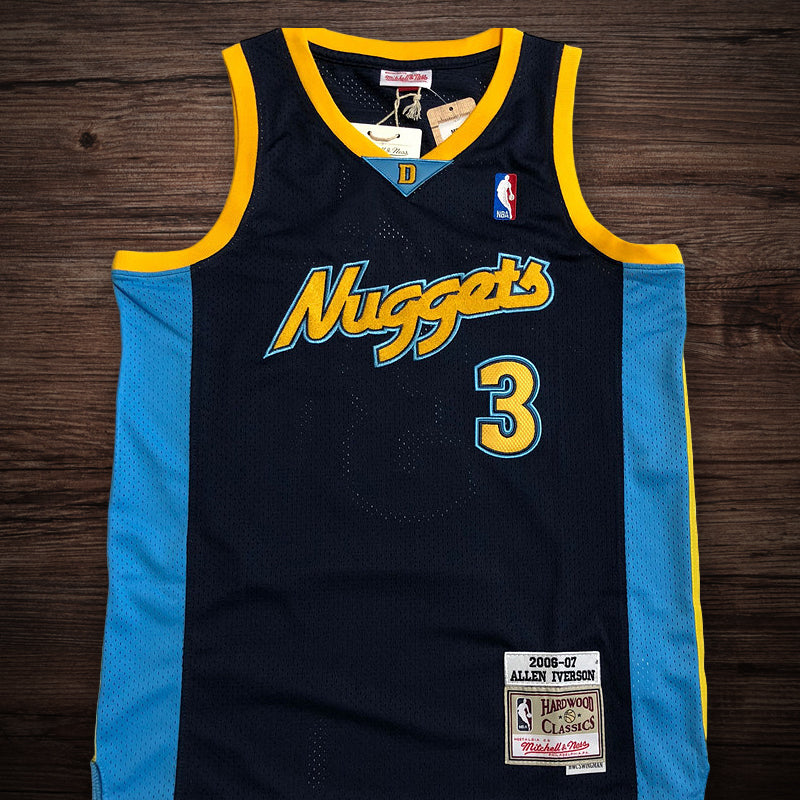 Men’s Denver Nuggets 2006-07 #3 Allen Iverson Jersey