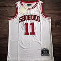 Men’s Slam Dunk 1996/97 #11 Rukawa White Jersey
