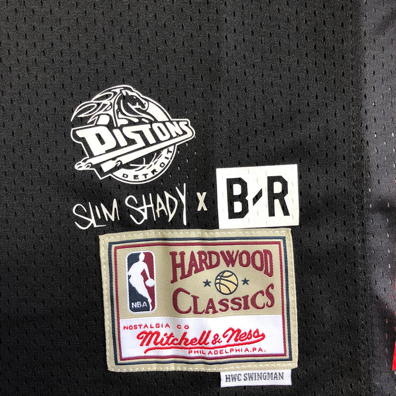 Men’s Eminem x Br Remix Shady Detroit Pistons Jersey