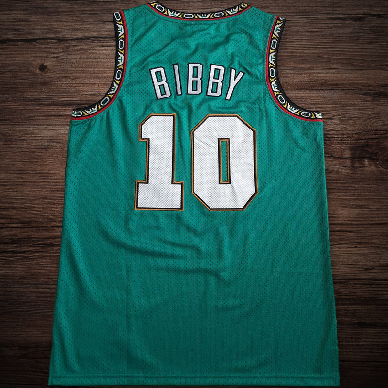 Men’s Memphis Grizzlies 1998-1999 #10 Mike Bibby Jersey