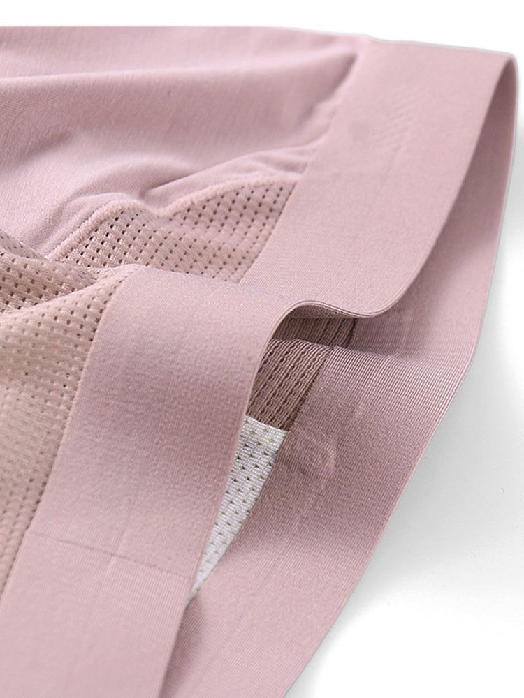 2 Pack Men's Breathable Seamless Modal Trunks