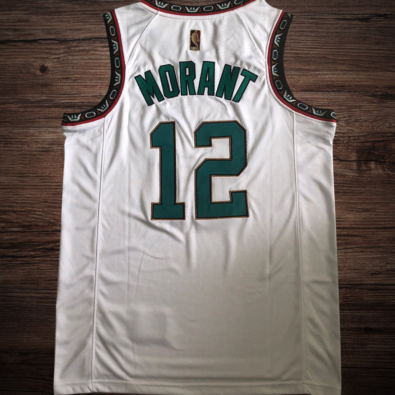 Men’s Memphis Grizzlies 2025 #12 Morant Jersey