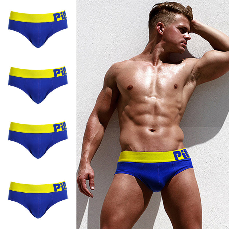 4 Pack Cotton Large Support Pouch Men's Underwear