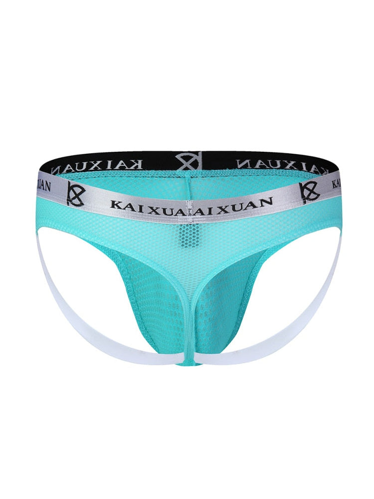 3 Pack Men's Soft Elastic Comfortable Breathable Low Waist Sexy Thong