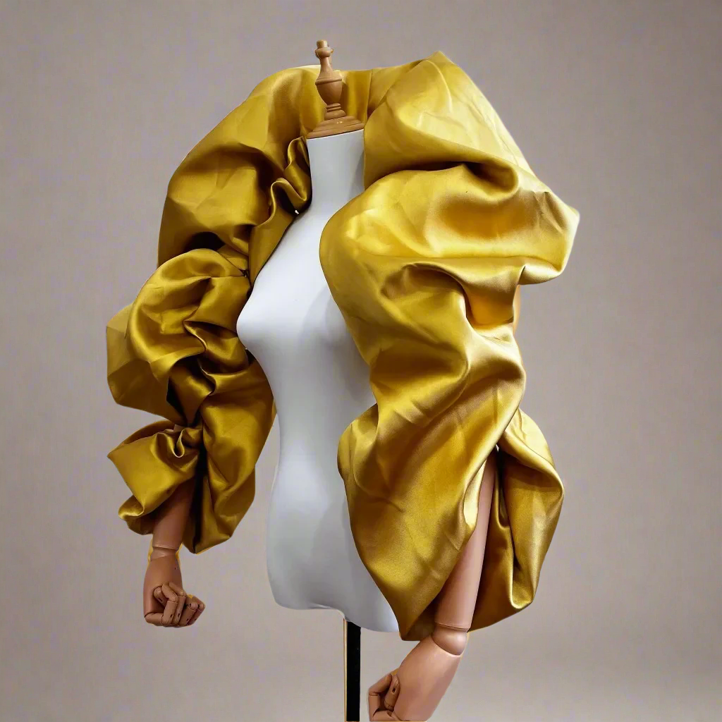 Haute Couture Puff Oversized Shawl