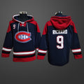 Men’s Montreal Canadiens #9 RICHARD All Stitched Hoodie