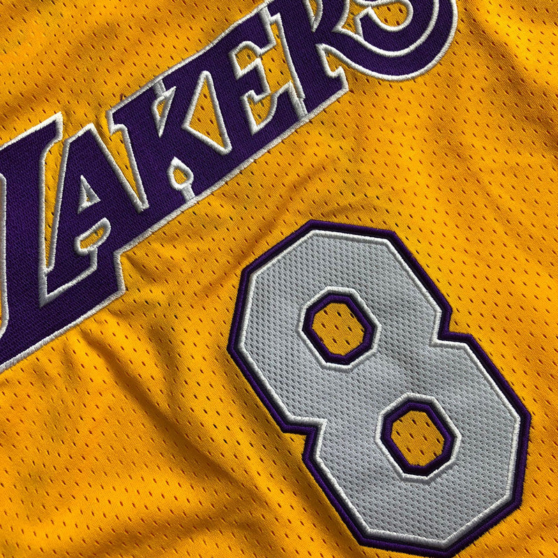 Men’s Los Angeles Lakers 1999/00 #8 Kobe Bryant Jersey