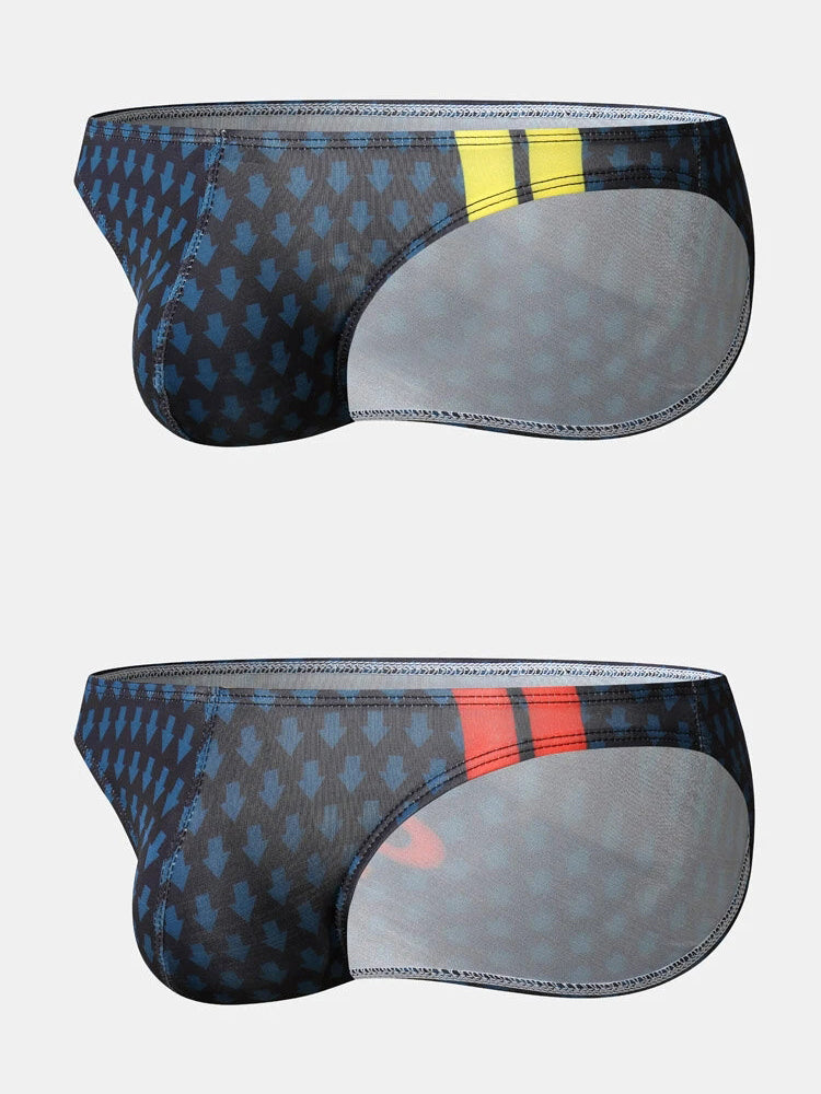 2-Pack Men's Letter Printed Sexy Underwear