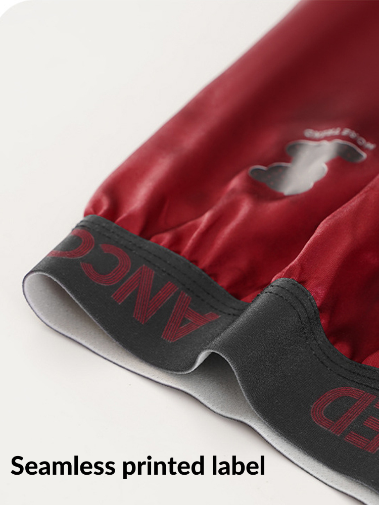 2 Pack Men's Solid Lounge Casual Boxers