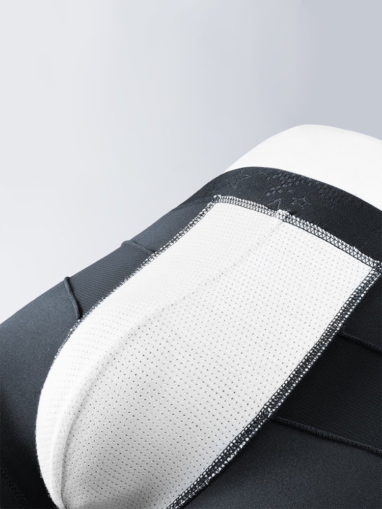 3 Pack Men's Breathable Splicing Mesh Trunks