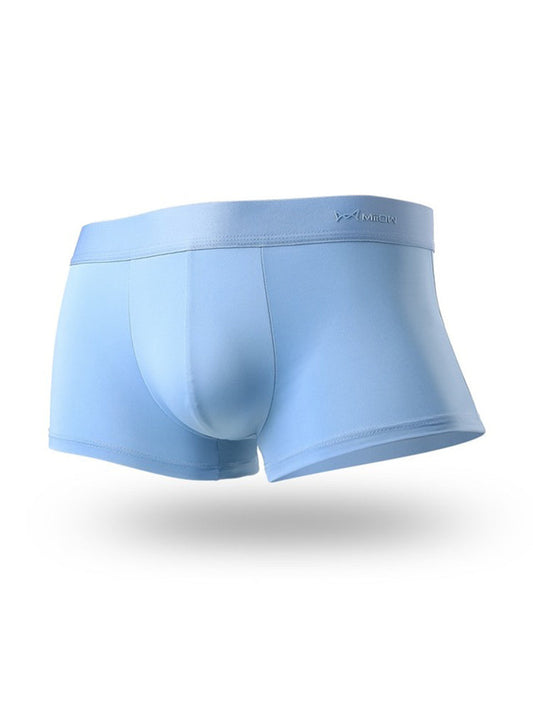 4 Pack Men's Pouch Anti-bacterial Silk Underwear