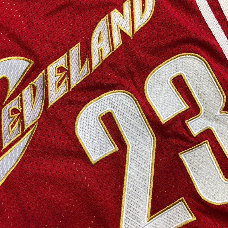 Men’s Cavaliers 2003-04 #23 James Red Jersey