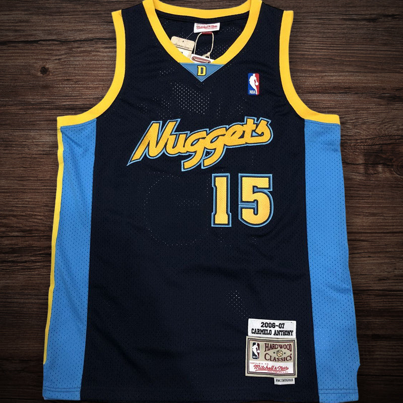 Men’s Denver Nuggets 2006-07 #15 Carmelo Anthony Jersey