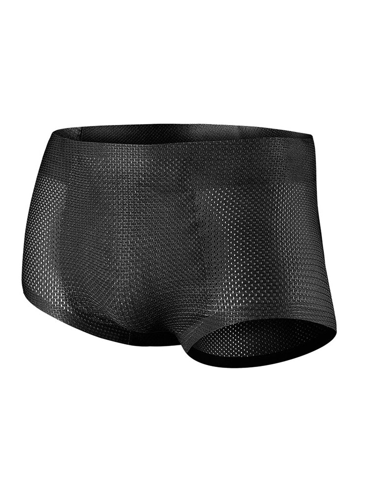 Hip Lift Mesh Breathable Seamless Trunks