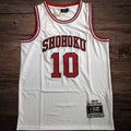 Men’s Slam Dunk Shohoku #10 white jersey